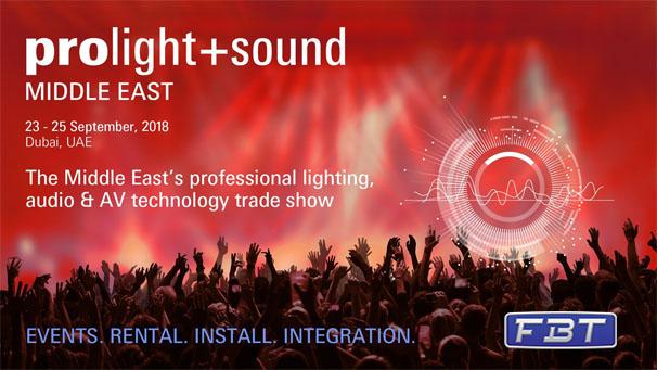 Prolight + Sound Middle East 2018