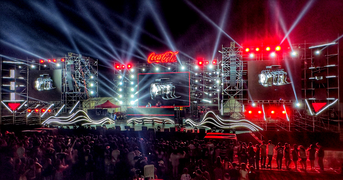 Coca cola concert